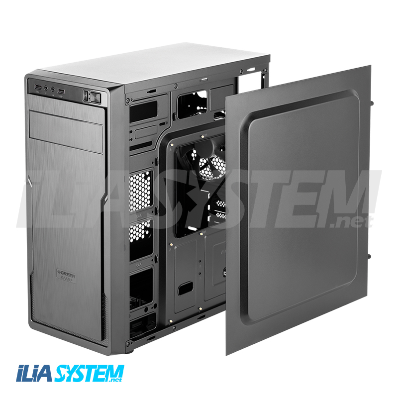 ایلیا سیستم | کیس کامپیوتر گرین مدل AVA Plus