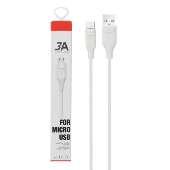 کابل تبدیل USB به MicroUsb ترانیو مدل T-S17V طول 1متر