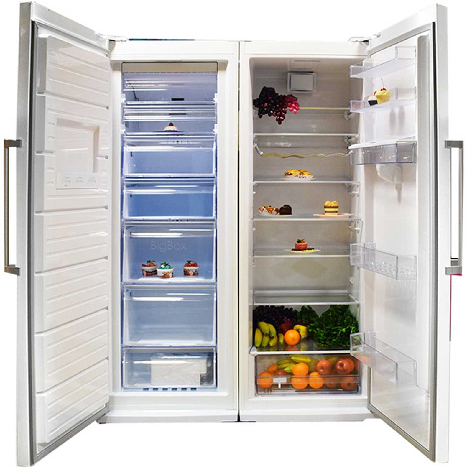 خرید و قیمت یخچال فریزر دوقلو امرسان 16 فوت مدل دیاموند _ RH16D / FN16D اEmersun 16 Foot Diamond RH16D-FN16D twin freezer refrigerator | ترب
