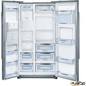 خرید و قیمت یخچال و فریزر ساید بای ساید بوش 27 فوت مدل KAG90AI204 ا BoschKAG90AI204 Refrigerator | ترب