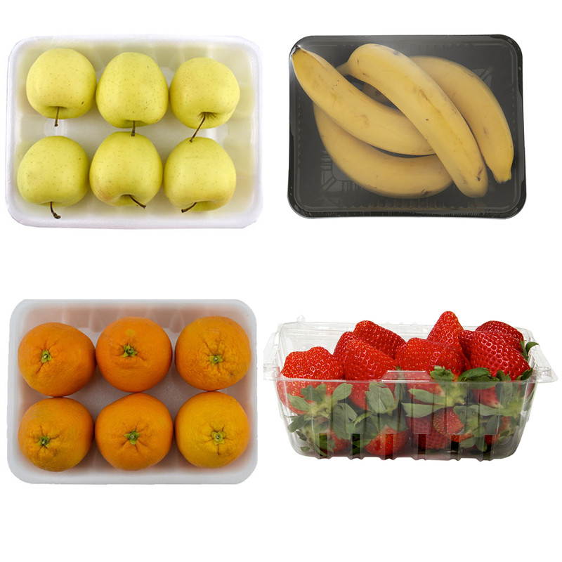 قیمت و خرید سیب زرد - 1 کیلوگرم و پرتقال تامسون - 1 کیلوگرم و موز - 1کیلوگرم به همراه توت فرنگی گلخانه ای - 500 گرم