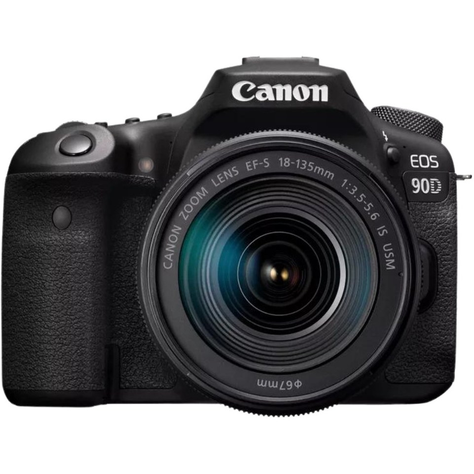 خرید و قیمت دوربین عکاسی کانن مدل EOS 90D EF-S 18-135mm IS USM ا Canon EOS90D Digital Camera With 18-135mm IS USM Lens | ترب