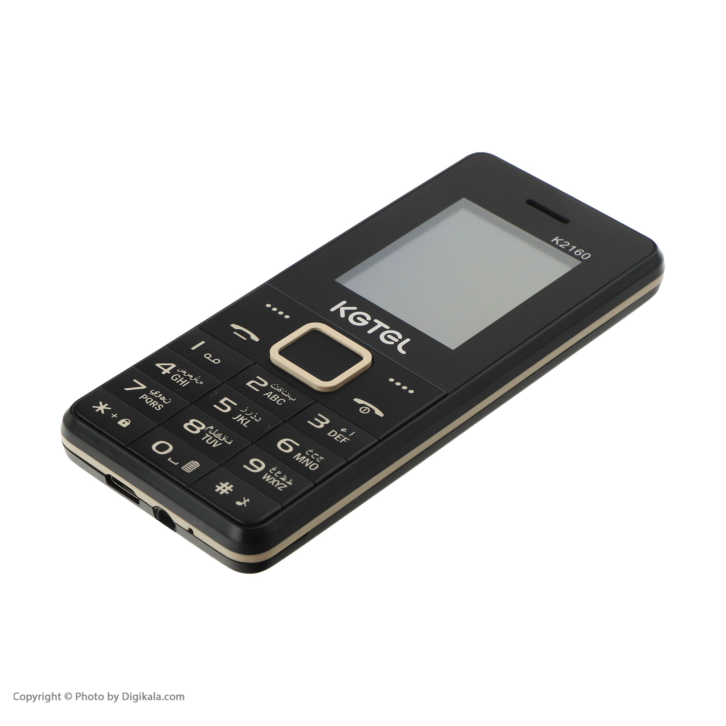 ✓ قیمت و مشخصات گوشی موبایل کاجیتل مدل K2160 دو سیم کارت - زیراکو ✓